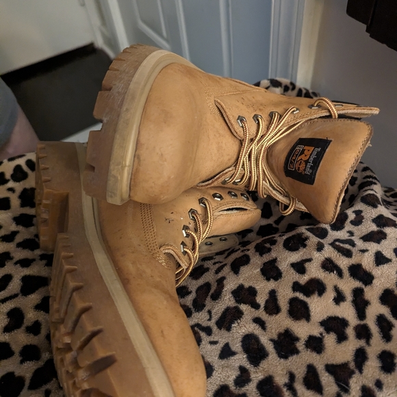 Timberland Boots size 8.5 men's Christine liked the men boot - Picture 11 of 11